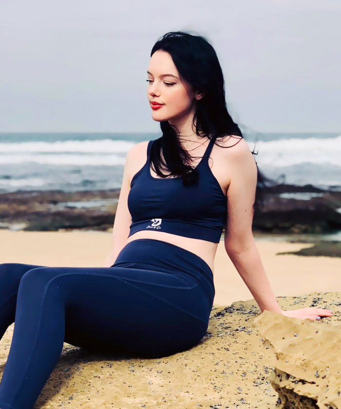 Ocean Blue Crop Tops - Image 2