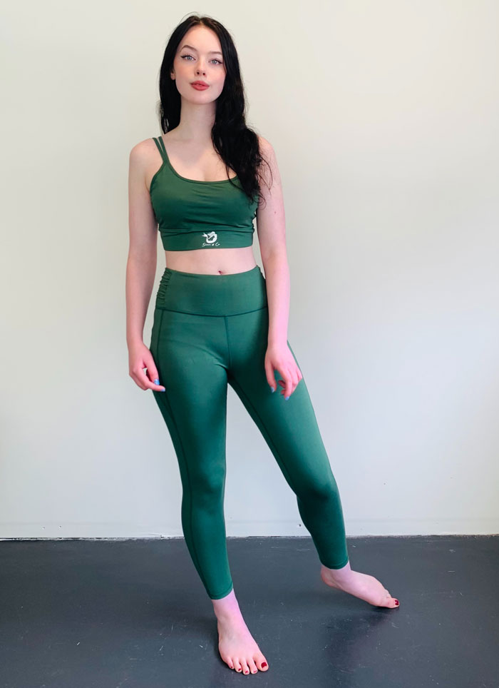 Forest Green Leggings - Image 3