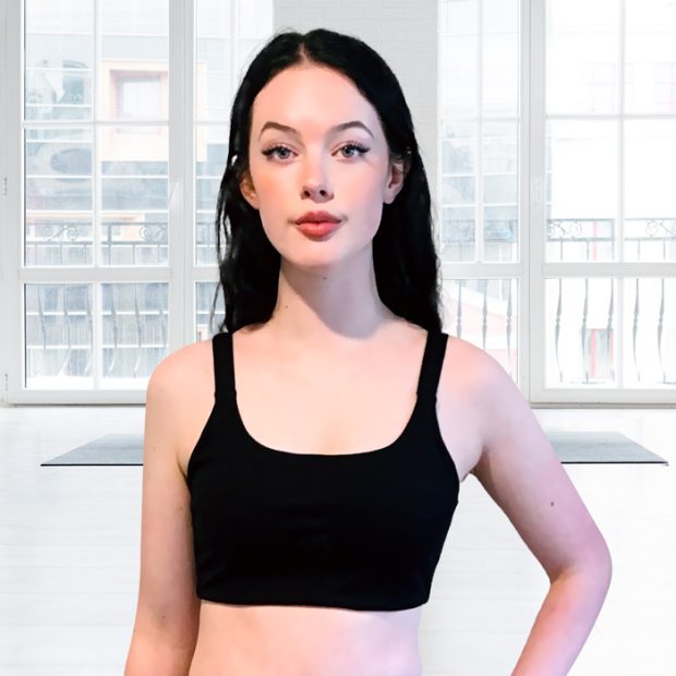 Midnight Black Crop Top
