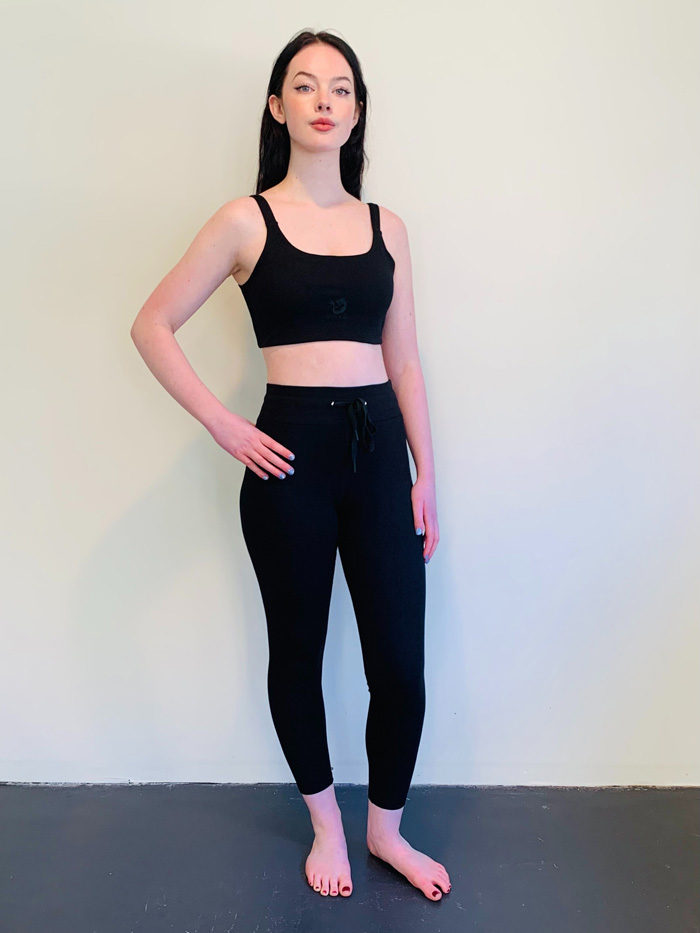 Midnight Black Crop Top - Image 4
