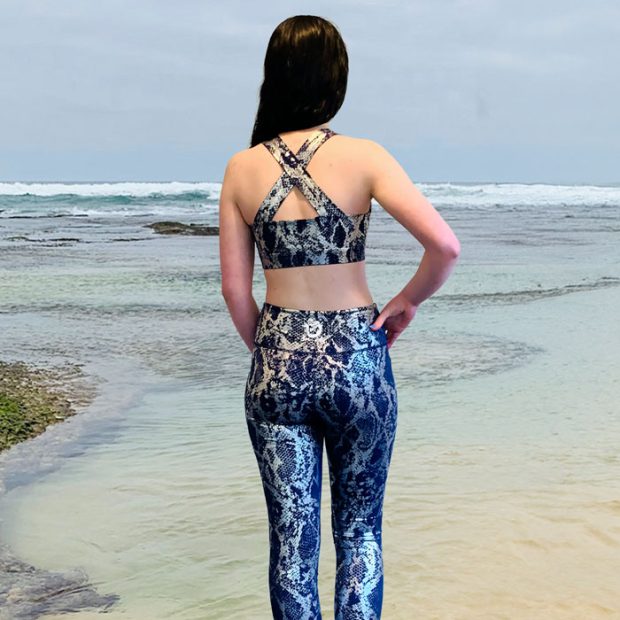 Oceanic Silver Leggings