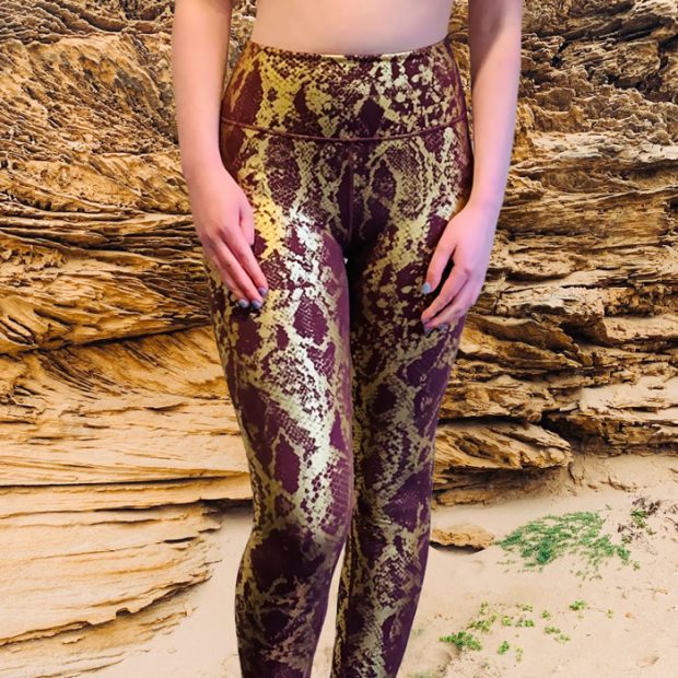 Sunset Gold Leggings