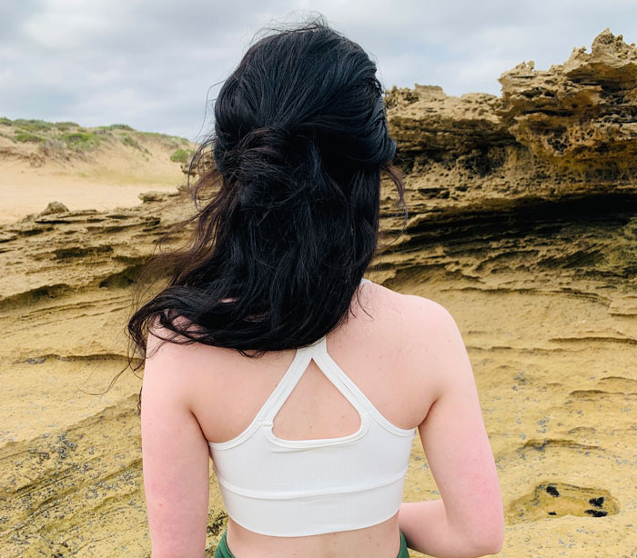 Pearl White Crop Top - Image 3