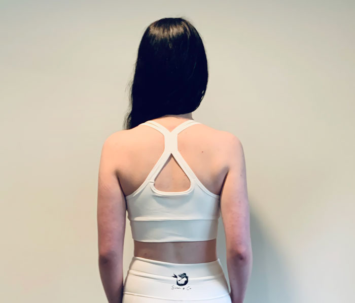 Pearl White Crop Top - Image 4